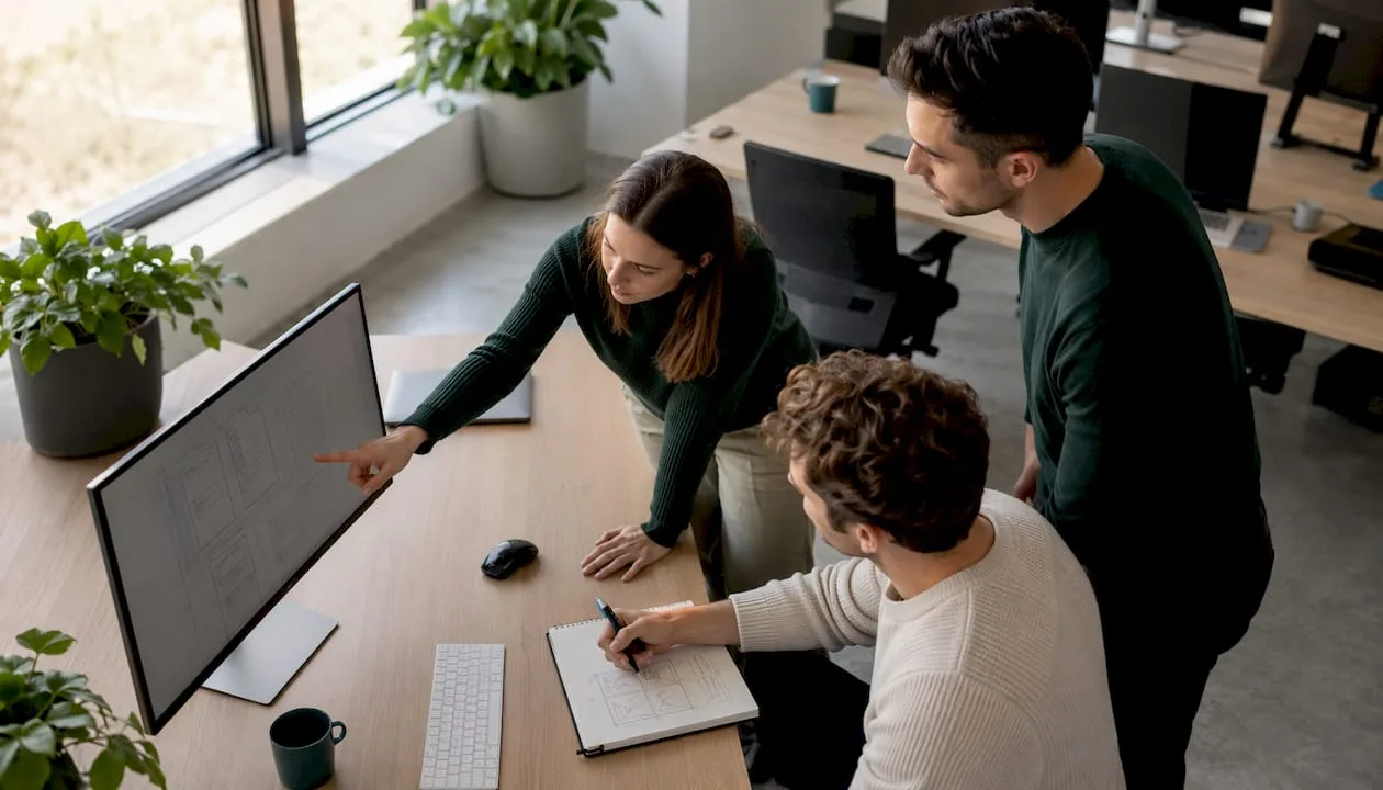 Unser Team arbeitet gemeinsam daran, das Nutzererlebnis unserer Buchungsplattform optimal zu gestalten.